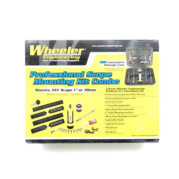 WHEELER ENGINEERING PROFESSIONAL SCOPE MOUNTING KIT COMBO