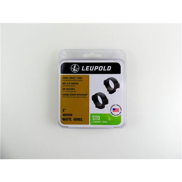 LEUPOLD STANDARD 1" SCOPE RINGS