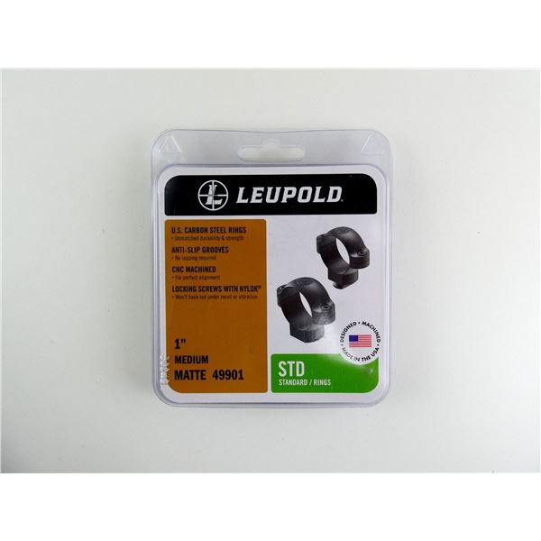 LEUPOLD STANDARD 1" SCOPE RINGS