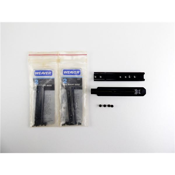 ASSORTED WEAVER SIDE & UNKNOWN RAIL MOUNT LOT