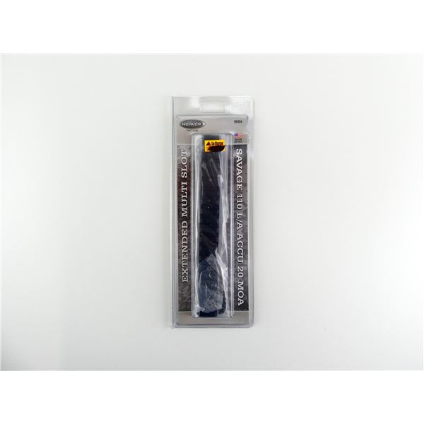 WEAVER TACTICAL SAVAGE 110 L/A ACCU 20 MOA RAIL MOUNT