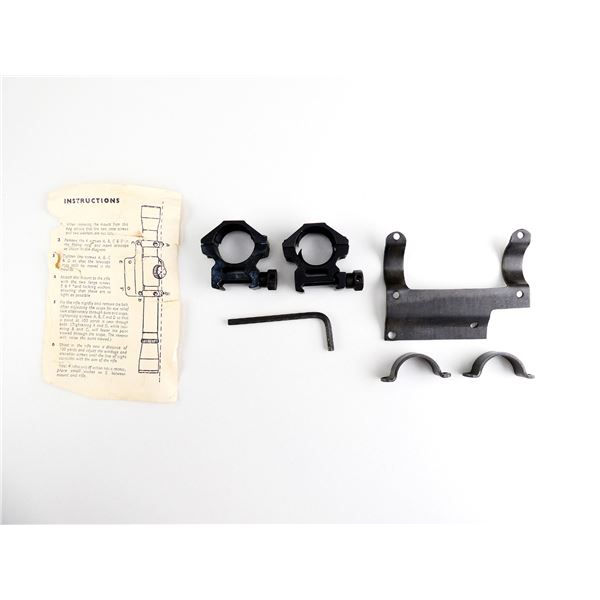 ASSORTED SCOPE RINGS / MOUNT LOT