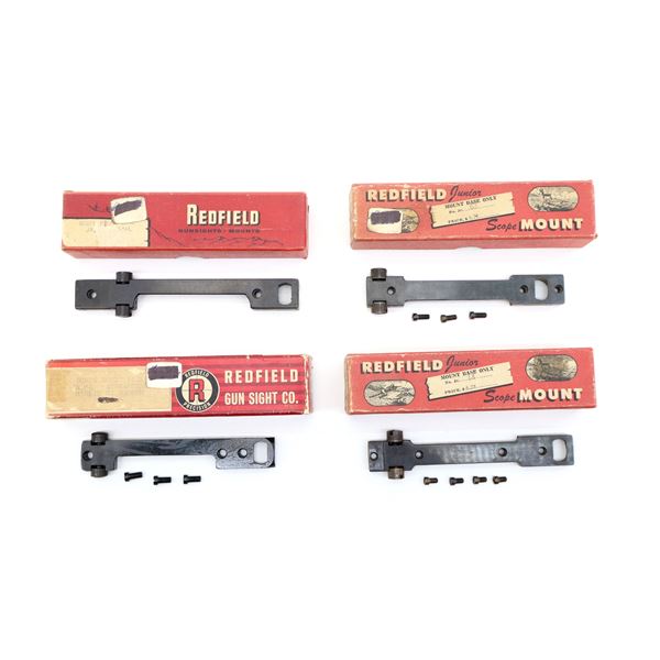 ASSORTED REDFIELD SCOPE MOUNT BASES LOT