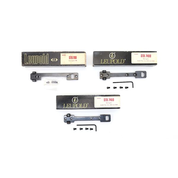ASSORTED LEUPOLD SCOPE MOUNT BASES LOT
