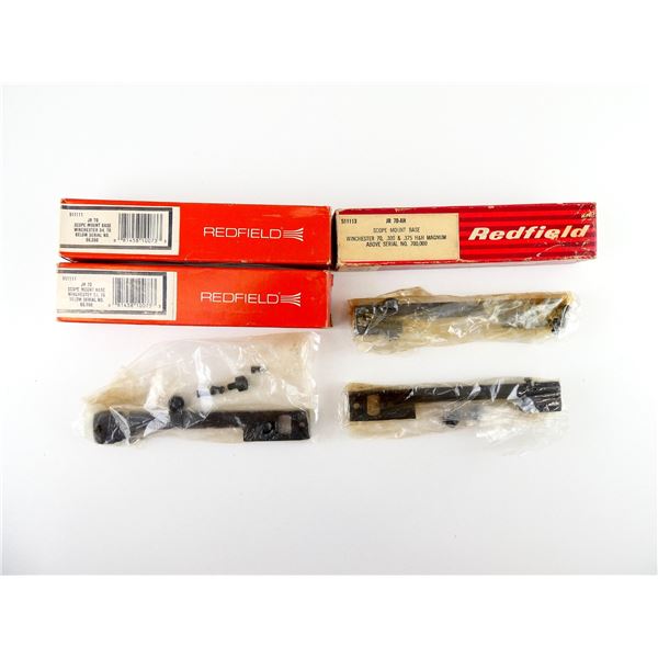 ASSORTED REDFIELD SCOPE MOUNT BASES LOT
