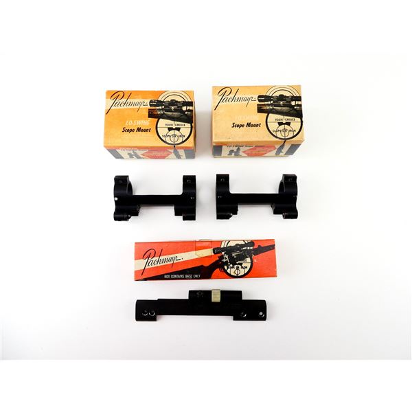 ASSORTED PACHMAYR LO-SWING SCOPE MOUNT AND TOP MOUNT BASE LOT