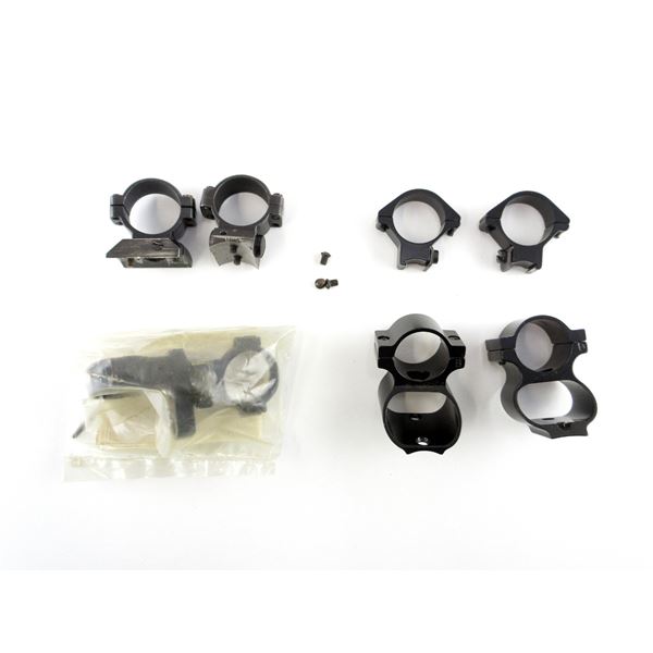 ASSORTED SCOPE RINGS LOT