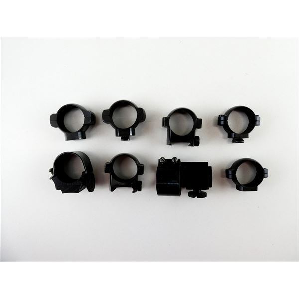 ASSORTED SCOPE RINGS LOT