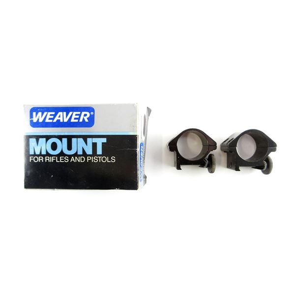 WEAVER 1" SEE-THRU SCOPE RINGS
