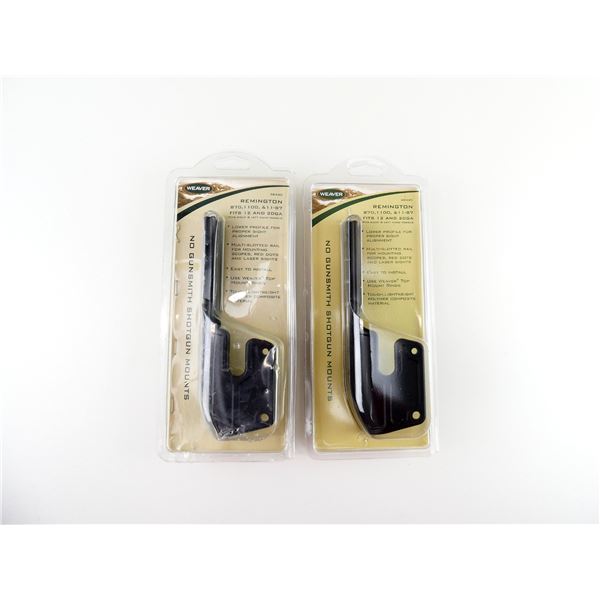 WEAVER NO GUNSMITH SHOTGUN MOUNTS LOT