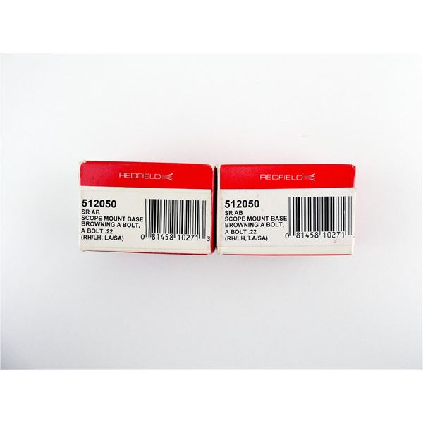 REDFIELD BROWNING A BOLT .22 LR SCOPE BASE LOT