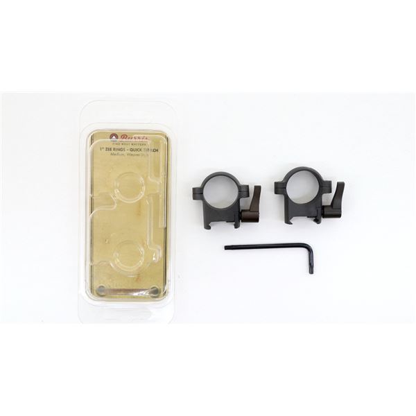 BURRIS 1" ZEE RINGS - QUICK DETACH