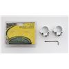 Image 1 : WEAVER 1" .22 TIP OFF SILVER QUAD LOCK RINGS