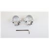 Image 3 : WEAVER 1" .22 TIP OFF SILVER QUAD LOCK RINGS