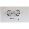 Image 4 : WEAVER 1" .22 TIP OFF SILVER QUAD LOCK RINGS