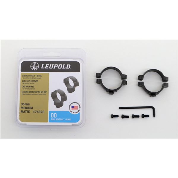 LEUPOLD DUAL DOVETAIL 35MM RINGS