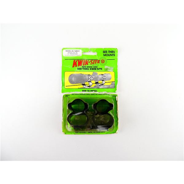 KWIK-SITE SEE-THRU MOUNT FOR REMINGTON 7400 / 7600