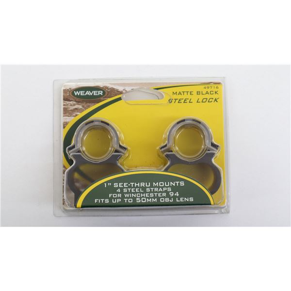 WEAVER 1" SEE-THRU MOUNTS FOR WINCHESTER 94