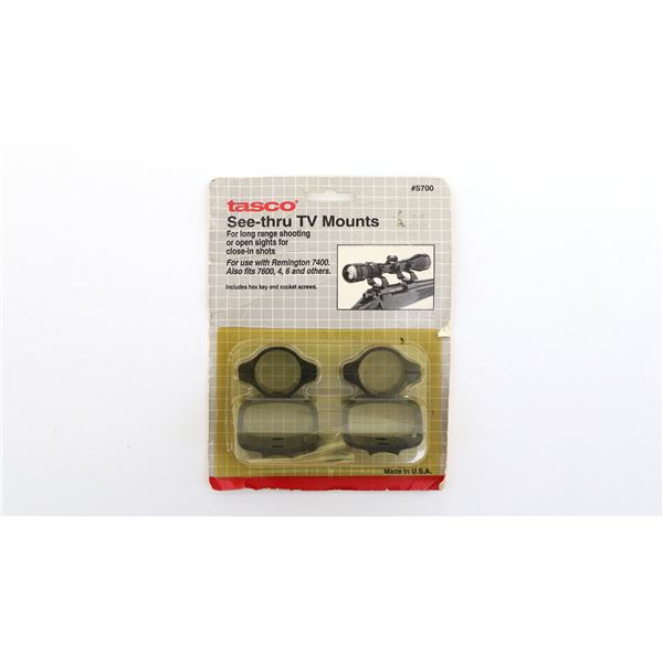TASCO SEE-THRU TV MOUNTS