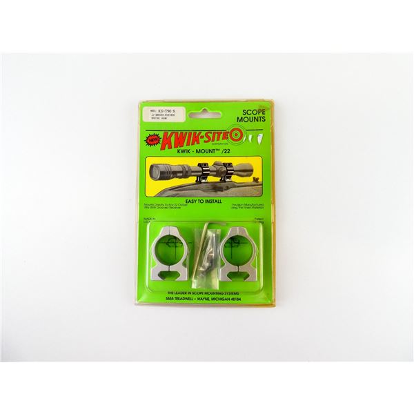 KWIK-SITE SCOPE MOUNT FOR .22 GROOVED RECEIVERS