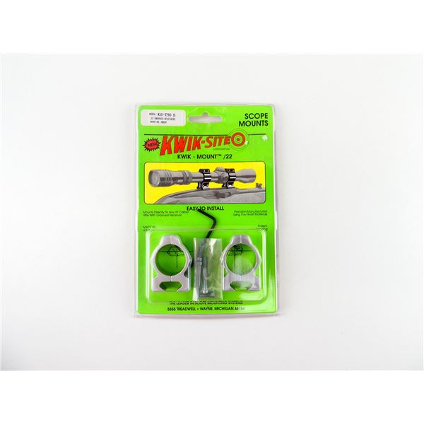 KWIK-SITE SCOPE MOUNT FOR .22 GROOVED RECEIVERS