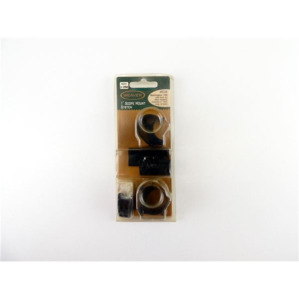 WEAVER 1" SCOPE MOUNT SYSTEM