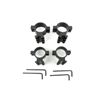 Image 2 : KEYMOD SHORT ACCESSORY RAILS AND 1" SCOPE ADAPTER WEAVER BASES LOT