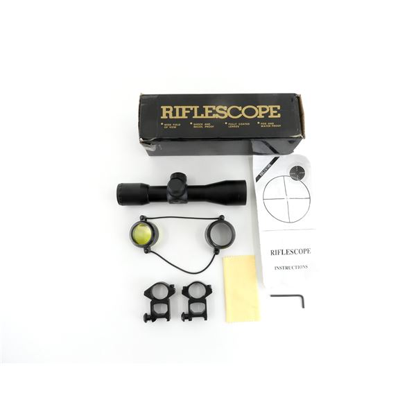 RIFLESCOPE 4X32 COMPACT RIFLE SCOPE
