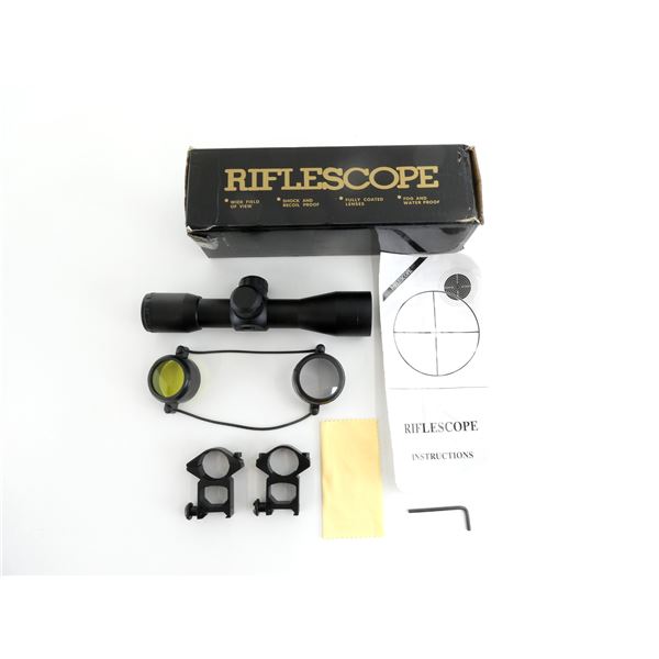 RIFLESCOPE 4X32 COMPACT RIFLE SCOPE