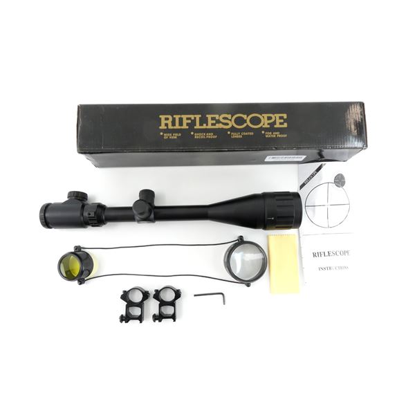 RIFLESCOPE 6-24X50AOEG OPTICS HUNTING RIFLE SCOPE