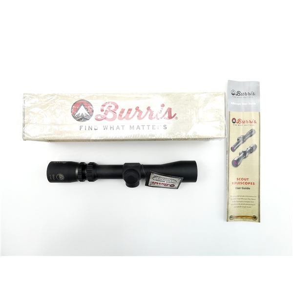 BURRIS SCOUT 2-7 X 32 LONG EYE RELIEF RIFLE SCOPE