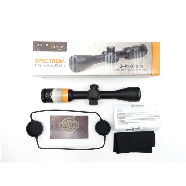 CENTERPOINT 3-9 X 40MM RIFLE SCOPE