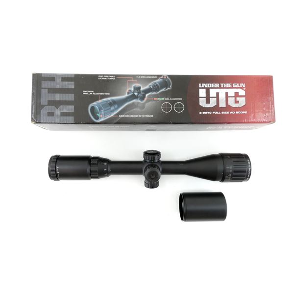 UTG LEAPERS 3-9 X 40 FULL SIZE AO SCOPE