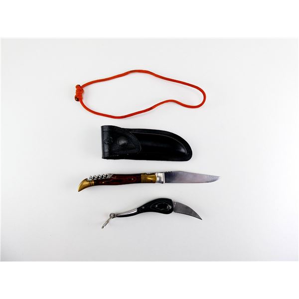 LAGUIOLE BOUGNA VINTNER / UNKNOWN FRENCH TROUFFLE KNIFE LOT