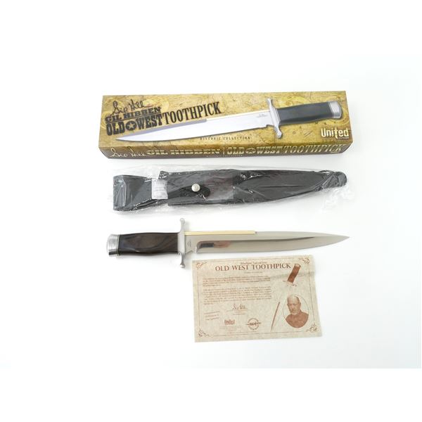 GIL HIBBEN OLD WEST TOOTHPICK HISTORIC COLLECTION KNIFE