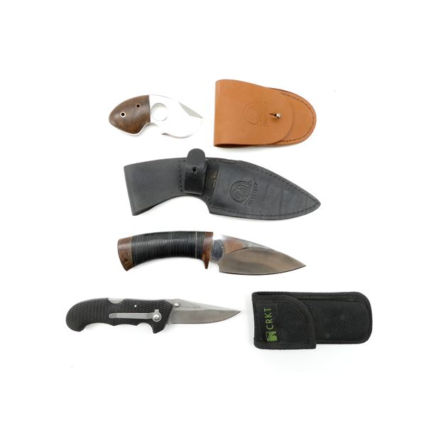 ZLATOUST AND CRKT KNIFE LOT