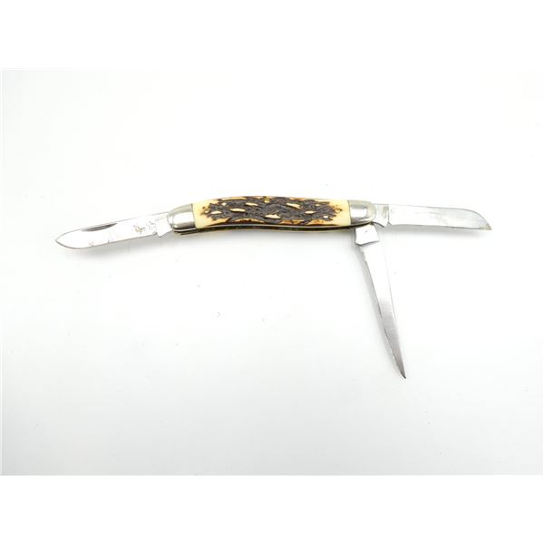 UNCLE HENRY FOLDING KNIFE WITH 3 BLADES