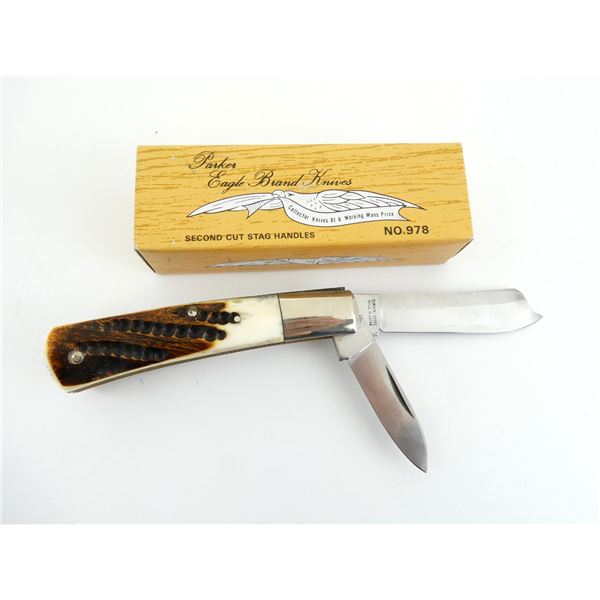 PARKER EAGLE BRAND KNIVES FOLDING KNIFE WITH 2 BLADES