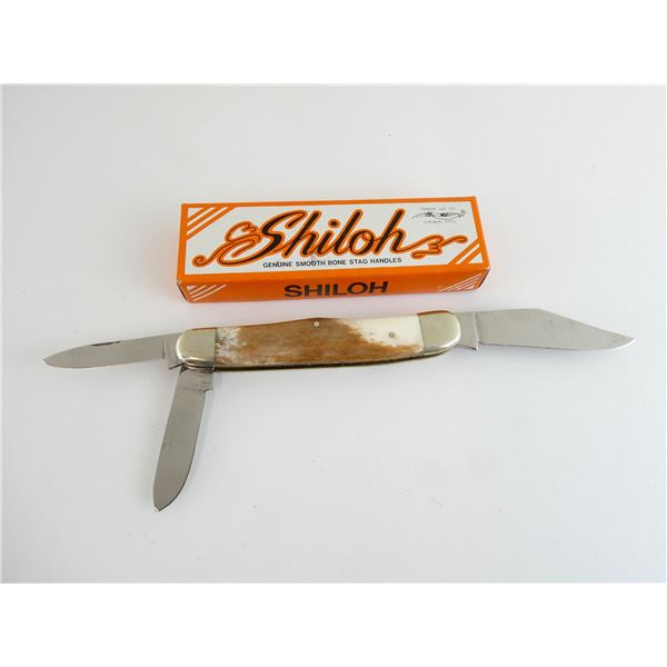 SHILOH FOLDING KNIFE WITH 3 BLADES