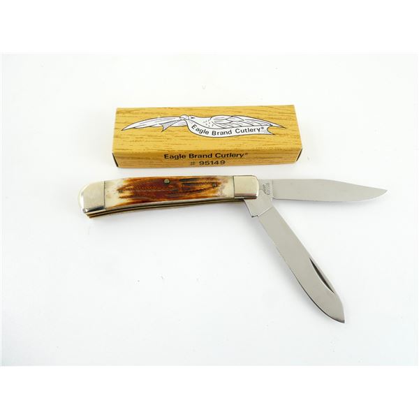 EAGLE BRAND CUTLERY FOLDING KNIFE WITH 2 BLADES