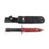Image 1 : ELEMENTAL KNIVES RED AND BLACK SPIDERWEB KNIFE