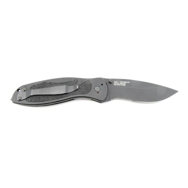 KERSHAW KEN ONION FOLDING KNIFE WITH GLASS BREAKER