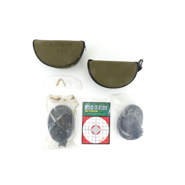 SHOOTING ACCESSORIES LOT