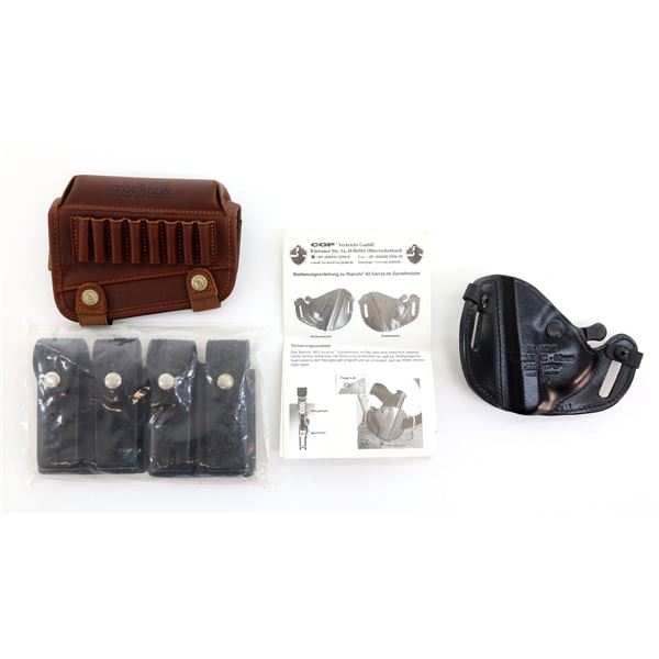 ASSORTED HOLSTER AND MAGAZINE POUCH LOT