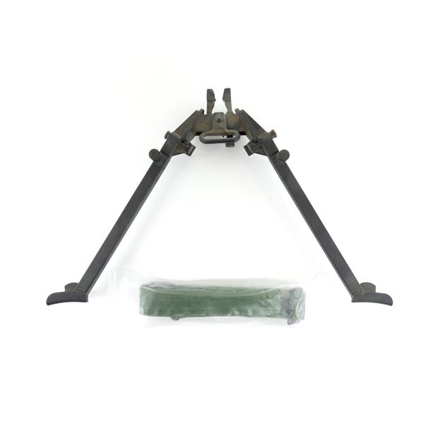 ASSORTED RIFLE BIPOD AND SLING LOT