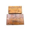 Image 1 : VINTAGE WOODEN EXPLOSIVE CRATE LOT
