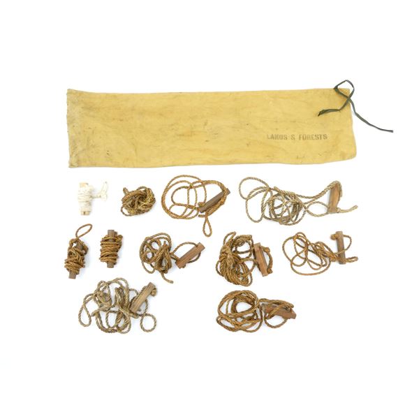 ASSORTED VINTAGE TIE-DOWNS