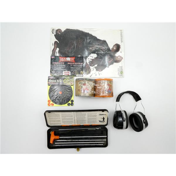 ASSORTED GUN RANGE LOT