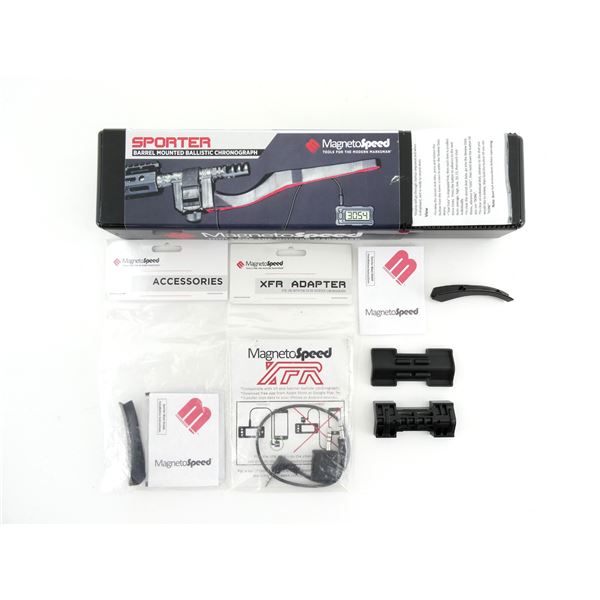 MAGNETO SPEED SPORTER BARREL MOUNTED BALLISTIC CHRONOGRAPH LOT