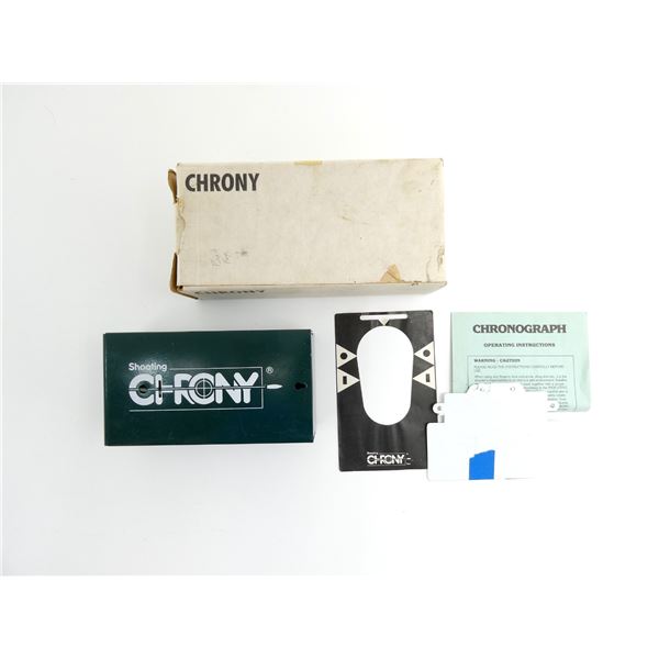 SHOOTING CHRONY